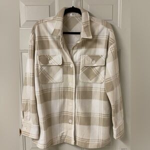 New! Ardene Fleece Shirt L-XL